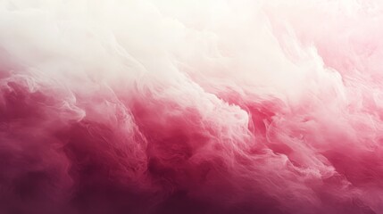 Obraz premium Abstract ethereal waves of pink and white flow together gracefully