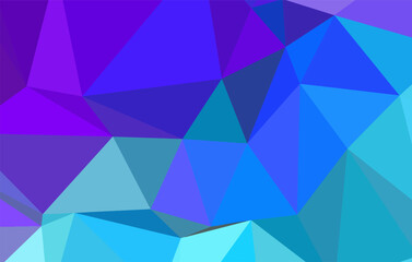 Obraz premium multicolored Geometric ice texture. Abstract low poly background