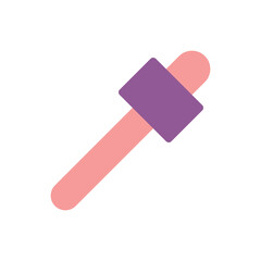 Elegant Liquid Dropper Icon Graphic Resource