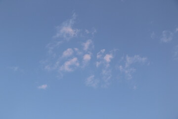 Clouds in the Blue Sky