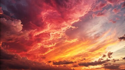 Obraz premium Abstract Color Explosion sky