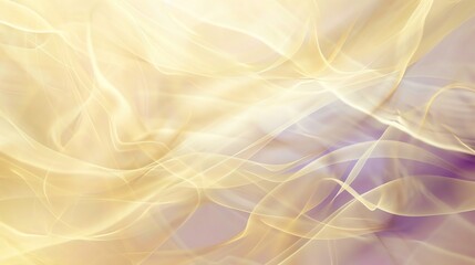 A soft, abstract background with flowing lines and a warm glow.