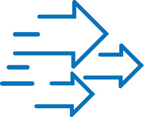 fast forward icon sign vector