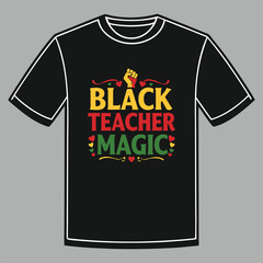 Black history month typography design vector illustration