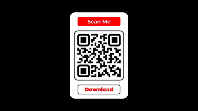 QR Code Lower Thirds Animation 3. 