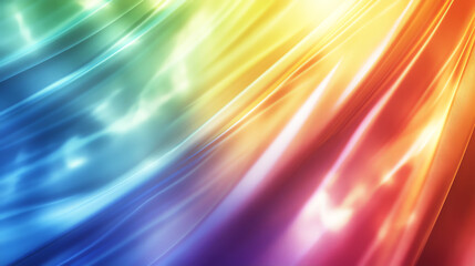 Obraz premium plain smooth pride gradient background with soft transitions of rainbow hues, vibrant and inclusive, minimalistic design, perfect for modern and empowering LGBTQ+ visuals