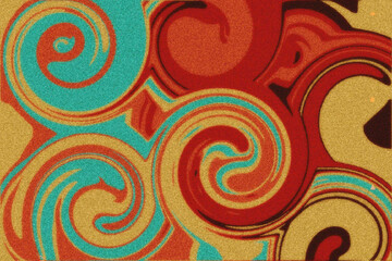abstract classic background with charming patterns