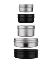 metal box for cosmetic