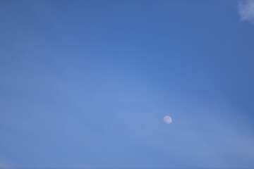 moon and clouds