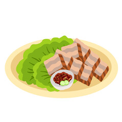 Korean food - Bossam