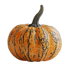Halloween pumpkin Isolated on transparent background.