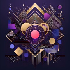 modern new logo or icon suitable as cover or banner
