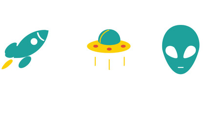 Space, planets, and solar system vector illustration