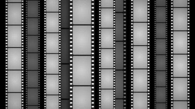 Filmstrips background motion loop