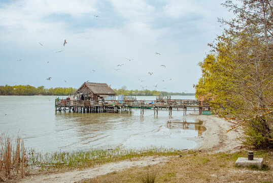Fisherman hut, Danube Delta, Romania