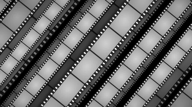 Filmstrips background motion loop
