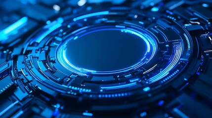 Abstract futuristic technology background