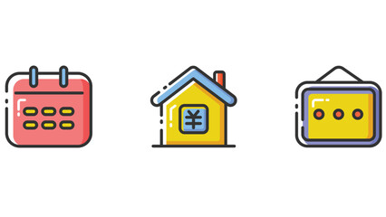 Shiny abstract icon vector art isolated