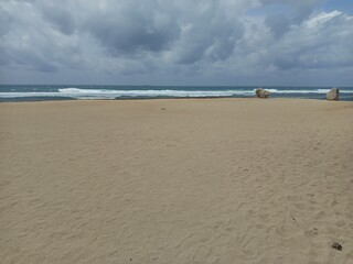 beach and sea