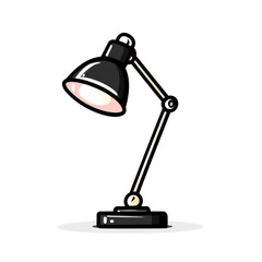 Stylish Desk Lamp with Adjustable Arm and Modern Design Elements