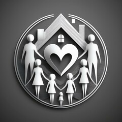 modern new logo or icon suitable as cover or banner
