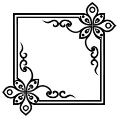 Vintage Design Elements. Elegant Corners and Borders Vector Set.