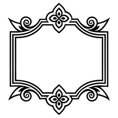 Vintage Design Elements. Elegant Corners and Borders Vector Set.