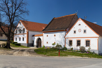 Zabori village monument reserve, Southern Bohemia, Czech Republic