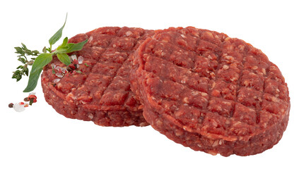hamburger meat cut out isolated transparent background
