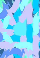 The background image is in blue tones. Alternate with straight lines, used in graphics.