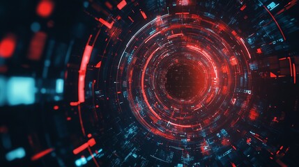 Fototapeta premium background of future technology concept for business solutions.circle,globe.