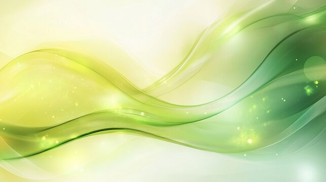 Abstract green technology illustration background