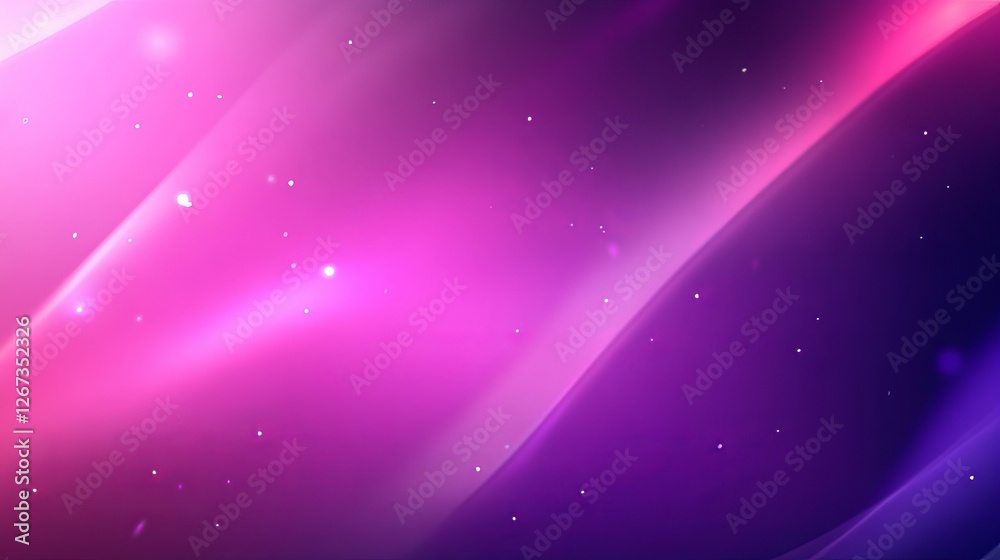 Wall mural Purple light defocused blurred motion gradient abstract background with smooth horizontal flow of vibrant colors, perfect for digital art, design projects, and creative compositions