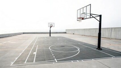 Outdoor Basketball Court