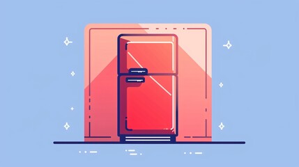 Home Appliance Flat Vector Illustration