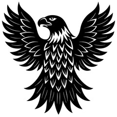 eagle with wings