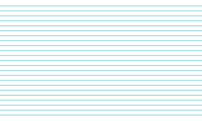 Fototapeta premium Grid paper. Abstract striped background with color horizontal lines. Geometric pattern for school, wallpaper, textures, notebook. Lined paper blank isolated on White&nbsp;background .
