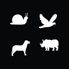 Animals  silhouette