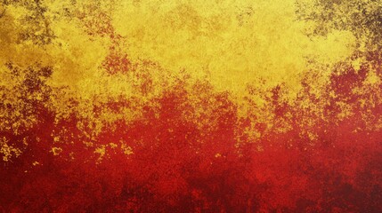Abstract textured background featuring a gradient of yellow to red hues, creating a vibrant and artistic atmosphere suitable for various design projects