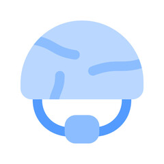 soldier helmet duotone icon
