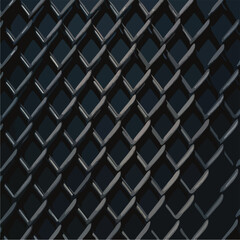 Close up of a dark metal grid