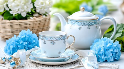 Delightful garden still life