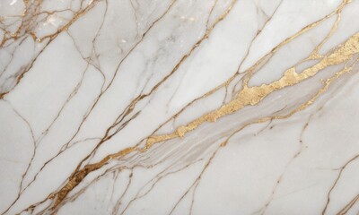 Elegant white marble with luxurious golden veins, perfect for interior design and decor.