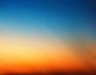 Obraz premium abstract blur orange and blue gradient background with soft transitions and vibrant hues evoking a sense of warmth tranquility and creativity ideal for modern artistic and minimalist designs