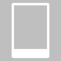 Vertical polaroid photo frame