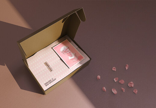 Mailing Box Mockup