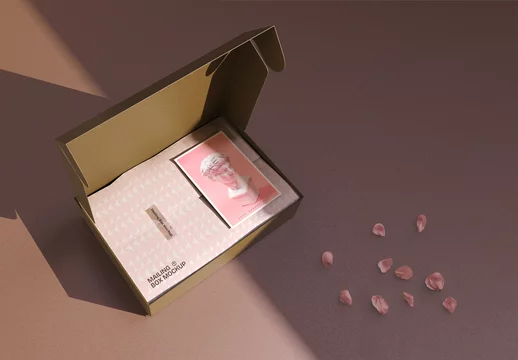 Mailing Box Mockup