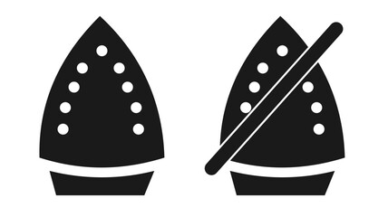 Ironing is not allowed,ironing icon