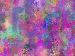 Fototapeta premium Abstract artistic background print decorative art design wallpaper painting
