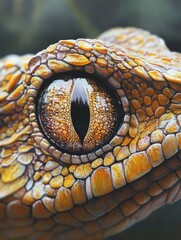 Fototapeta premium Snake Eye Close Up